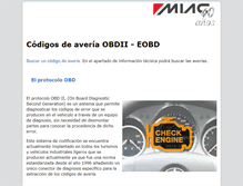 Tablet Screenshot of codigoerror.com